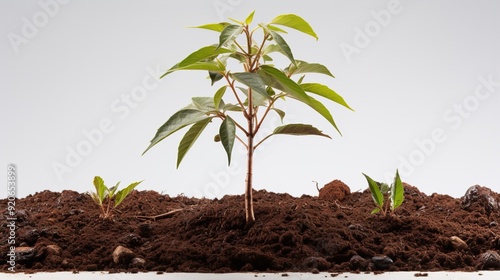 Wallpaper Mural green plant Torontodigital.ca