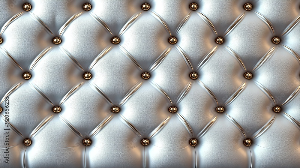 Close Up of Silver Leather Background Close Up of Silver Leather Background