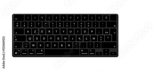 clavier macbook vector FR