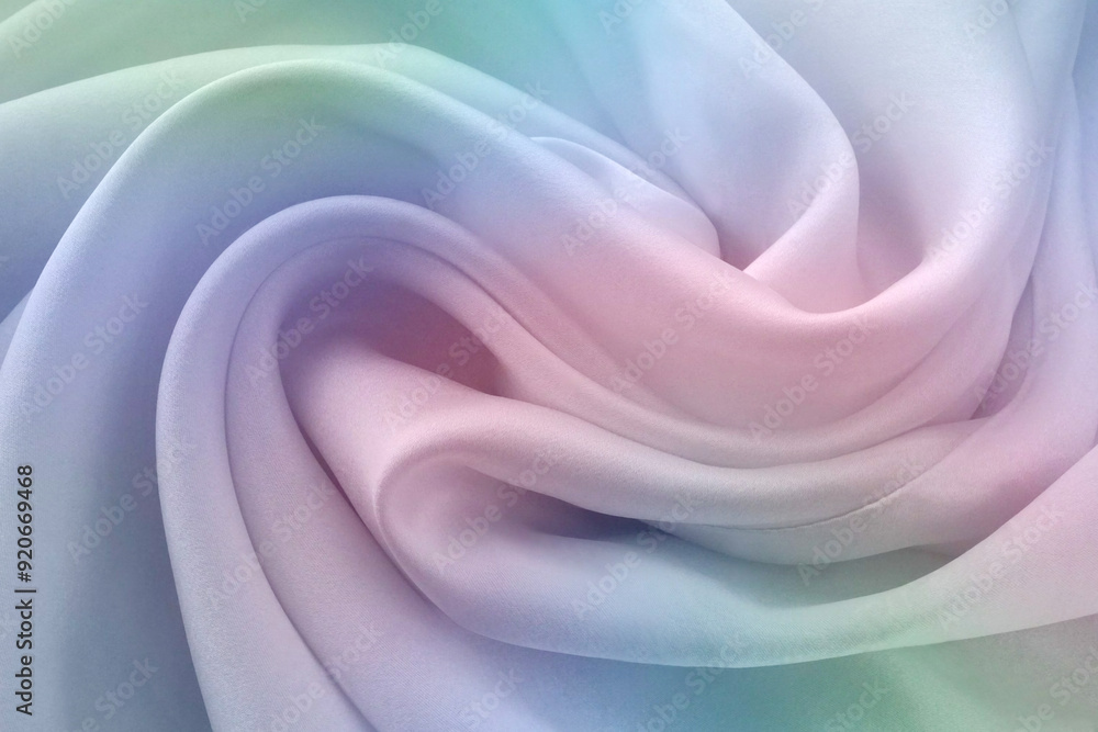 Obraz premium 流れのあるシルクサテン