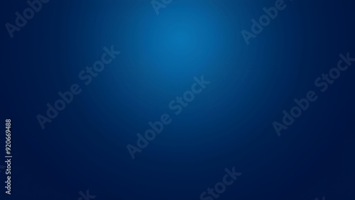 Deep blue gradient background representing calmness and depth.