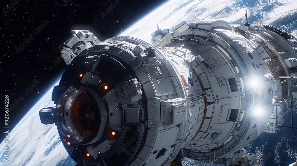 In the silent realm of space, astronauts expertly build a space station. Each task, from welding to connecting life support systems, is executed with precision In the silent realm of space, astronauts expertly build a space station. Each task, from welding to connecting life support systems, is executed with precision