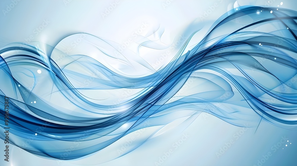 abstract blue wavy wave light background abstract blue wavy wave light background