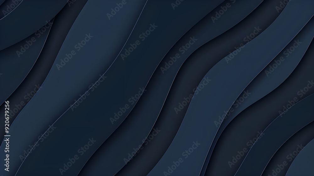dark blue wavy wave layer layered background dark blue wavy wave layer layered background