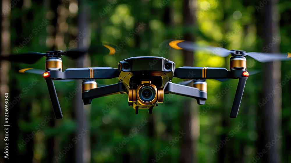 Drone flying over a green field with mountains in the background. Drone flying over a green field with mountains in the background.