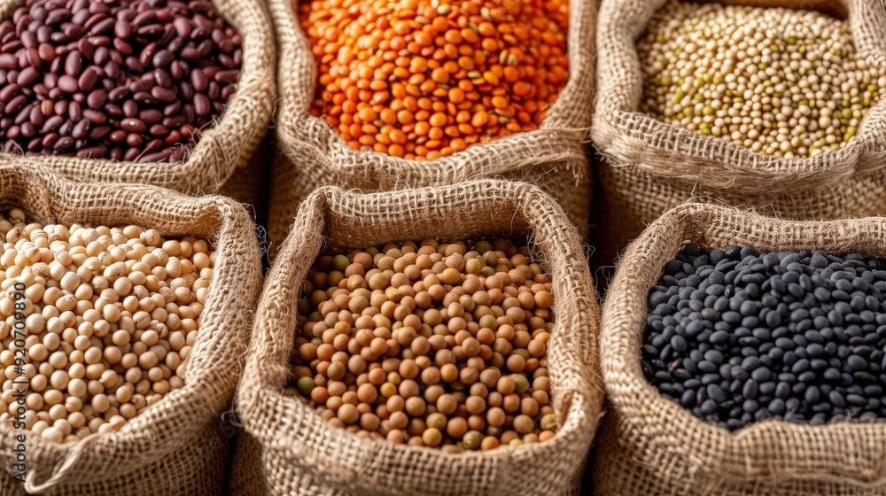 Write about the nutritional value of organic grains and pulses ...