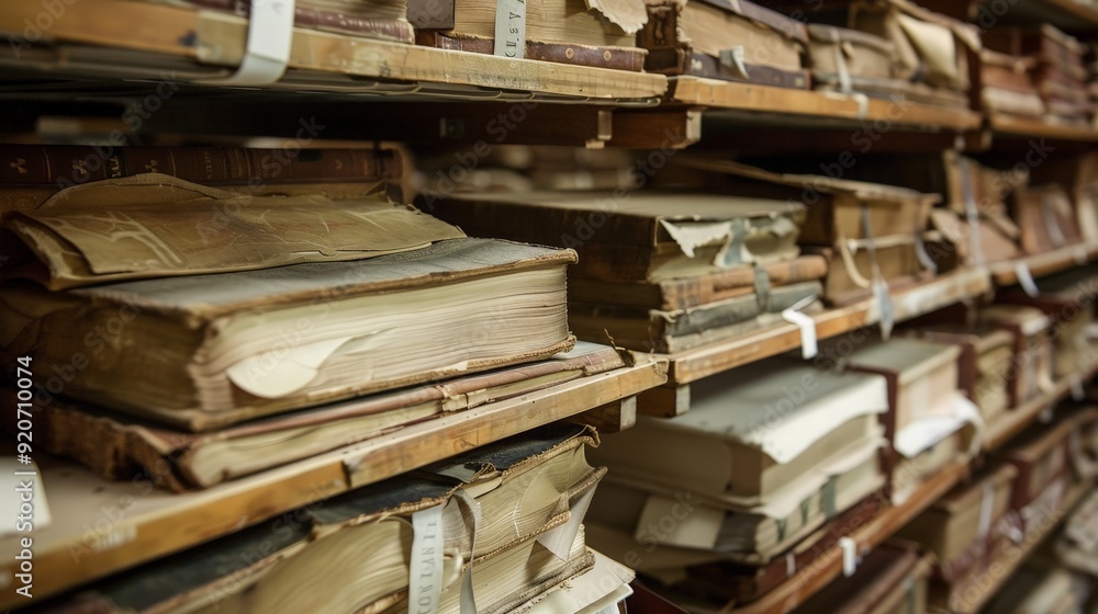 Write about the preservation of rare books in a document archive. Write about the preservation of rare books in a document archive.