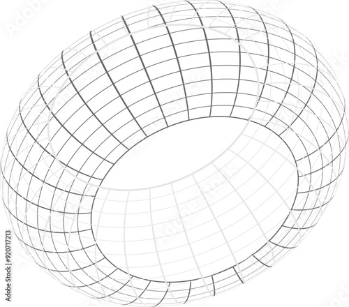 wireframe, torus, 3d, grid, icon, symbol, geometry, trendy, modern, futuristic, mesh, object, decoration, graphic, abstract, cyber, wire, line, network, round