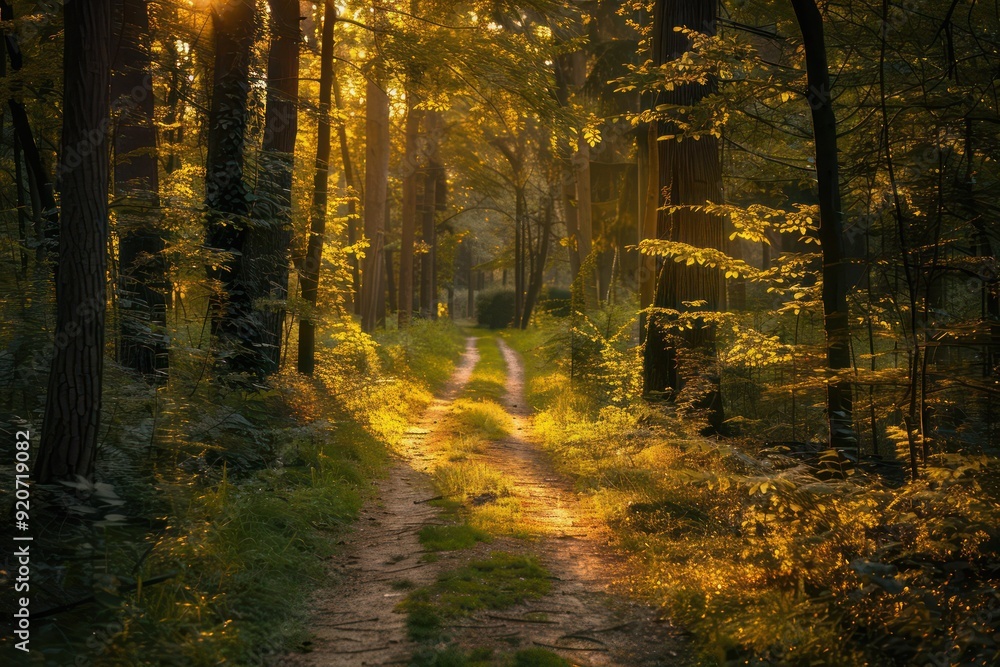 Obraz premium autumn in the forest