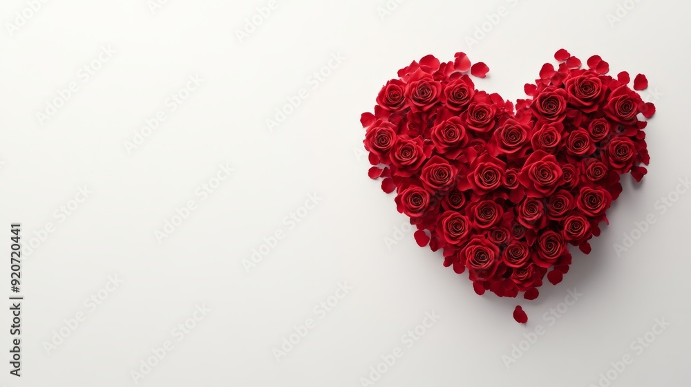 Romantic Rose Heart with Glowing Edges and Soft Lighting - 3D Render for Love and Valentine's Day Concepts Romantic Rose Heart with Glowing Edges and Soft Lighting - 3D Render for Love and Valentine's Day Concepts