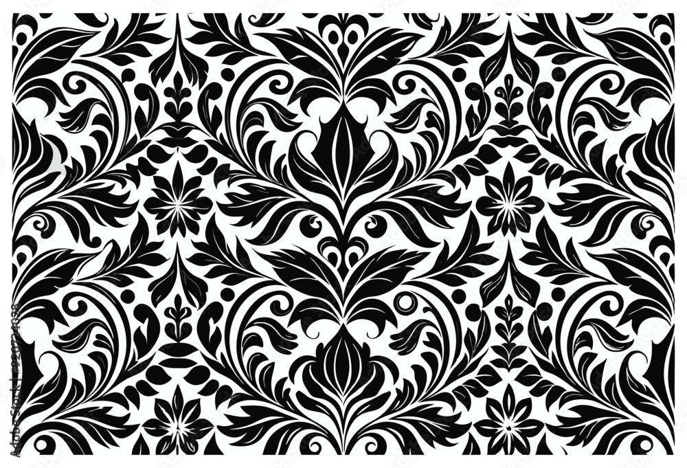 black and white seamless pattern black and white seamless pattern