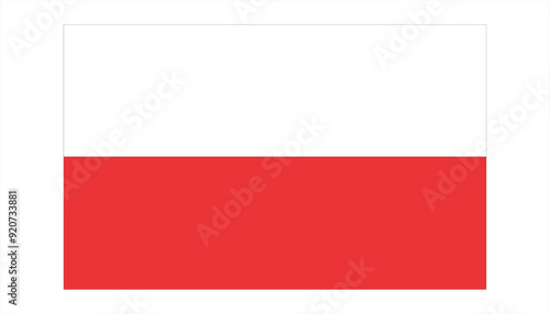 Vector of Polish flag.
    