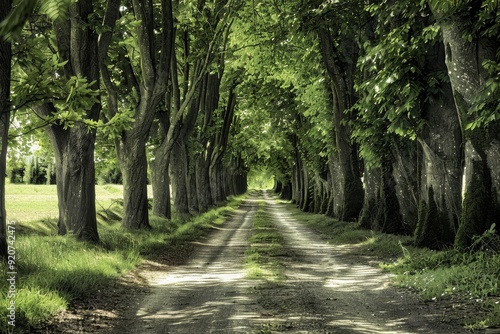 New Hampshire-Stratham-Stuart Farm Road. Beautiful simple AI generated image in 4K, unique.