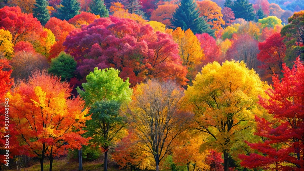 of colorful autumn trees in abstract style, landscape, painting, fall, nature, colorful, trees, abstract, art, vibrant of colorful autumn trees in abstract style, landscape, painting, fall, nature, colorful, trees, abstract, art, vibrant
