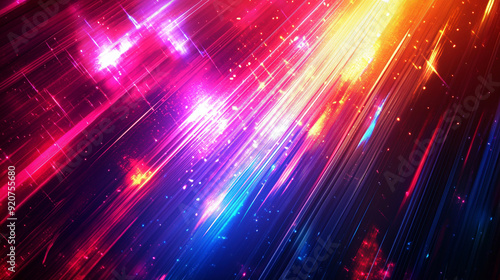 abstract background with lights
