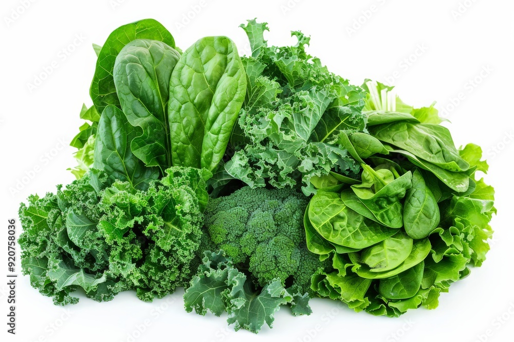 An array of fresh, leafy green vegetables including kale, spinach, and lettuce. Bright green and healthy, these vegetables are perfect for nutritious meals and healthy lifestyle. An array of fresh, leafy green vegetables including kale, spinach, and lettuce. Bright green and healthy, these vegetables are perfect for nutritious meals and healthy lifestyle.