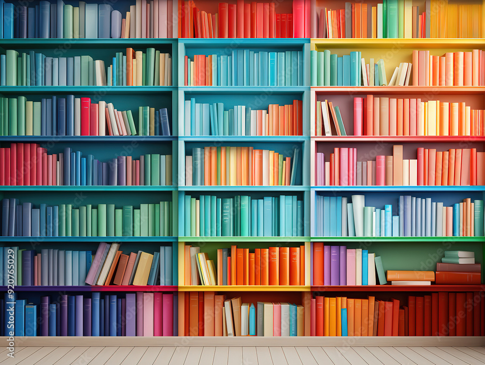 Superb Heap of books stacked reciprocally on a table - tilt down shot
