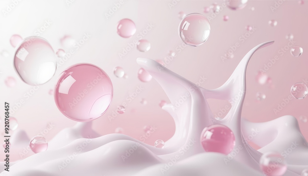 Ethereal beauty in a bubble bath Ethereal beauty in a bubble bath