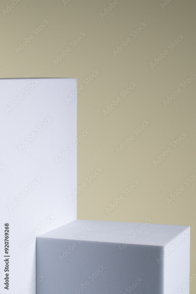 Fototapeta premium 3d geometric standing Product display Cosmetic