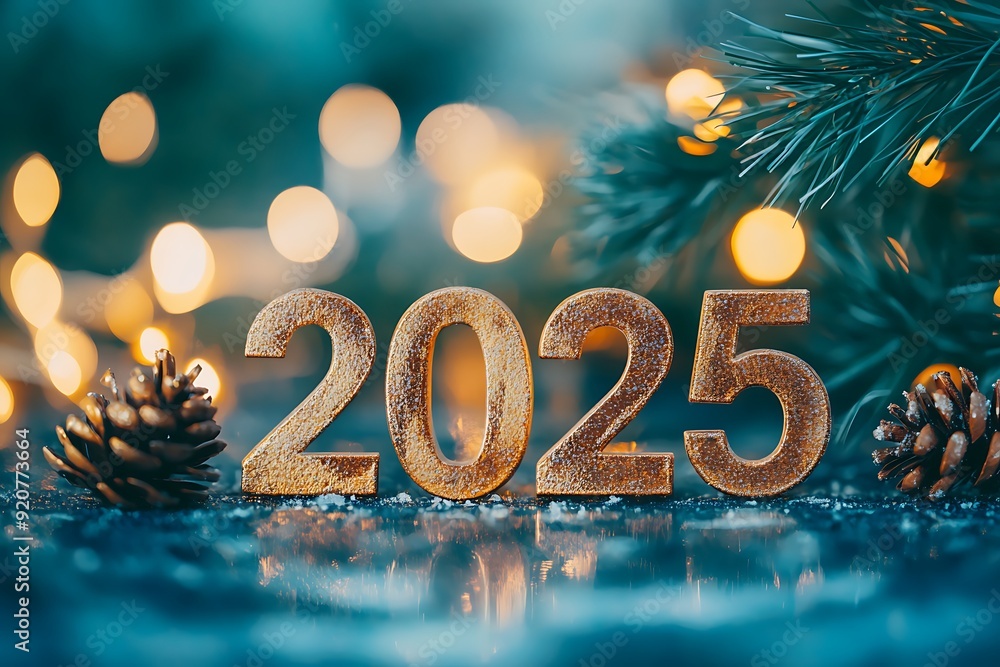 2025 festive numbers new year background 2025 festive numbers new year background