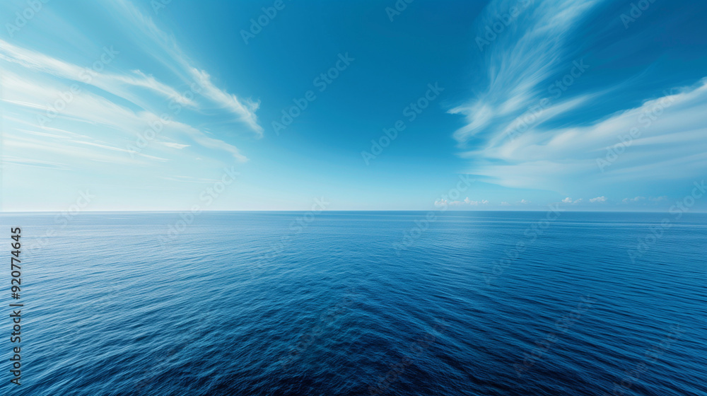 Obraz premium panoramic_view_of_a_blue_sky