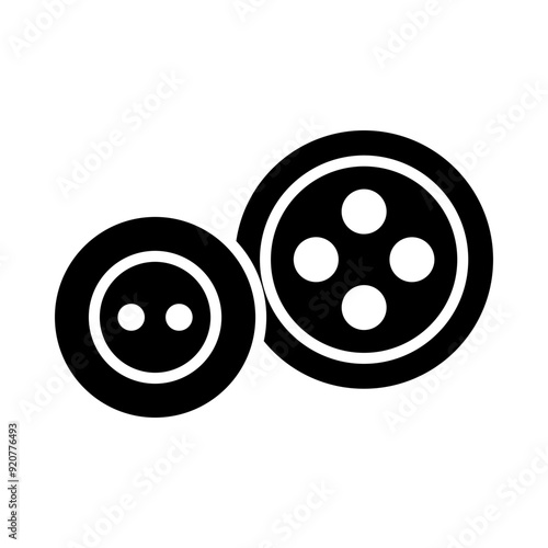 Button glyph icon