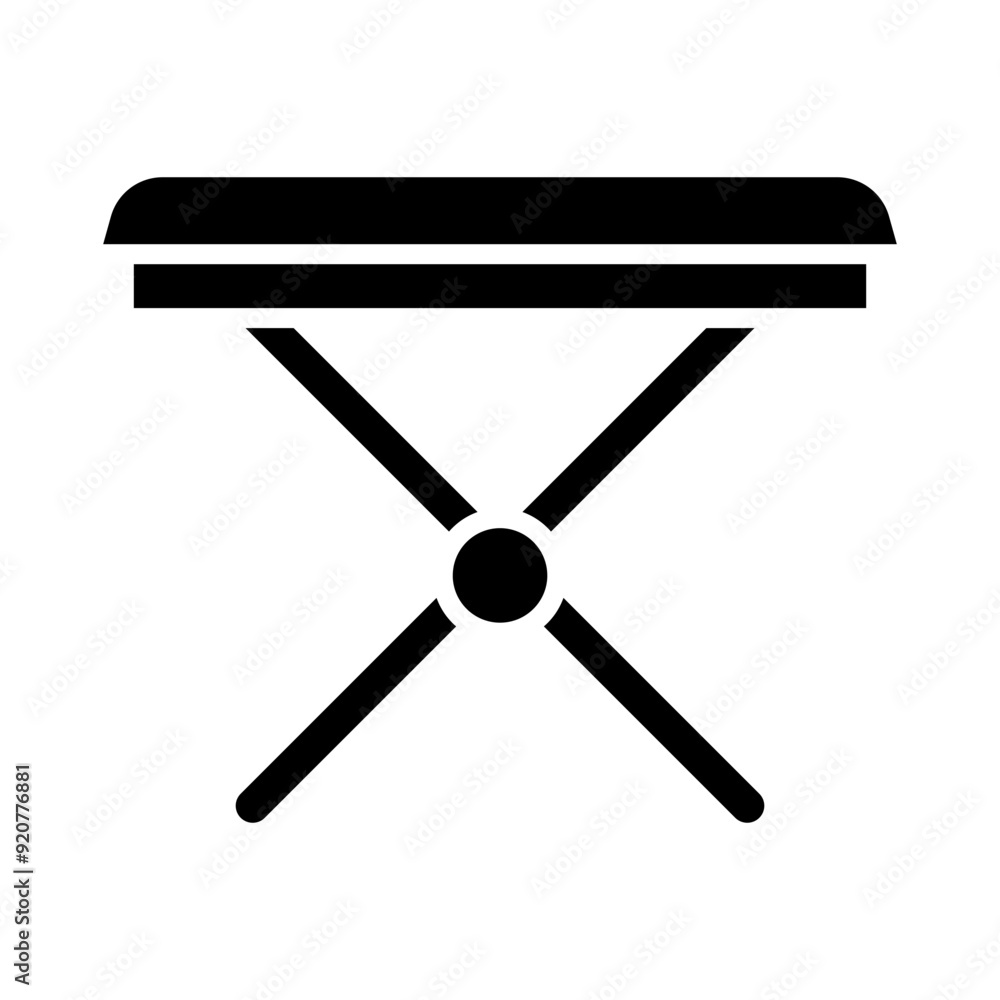 Craft Table glyph icon Craft Table glyph icon