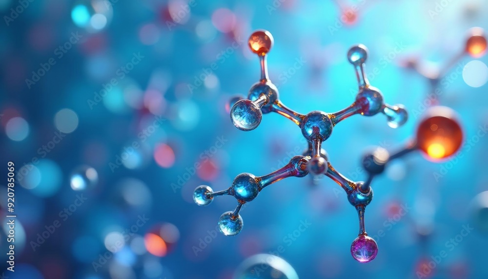 Molecular marvels A closeup view of scientific artistry Molecular marvels A closeup view of scientific artistry