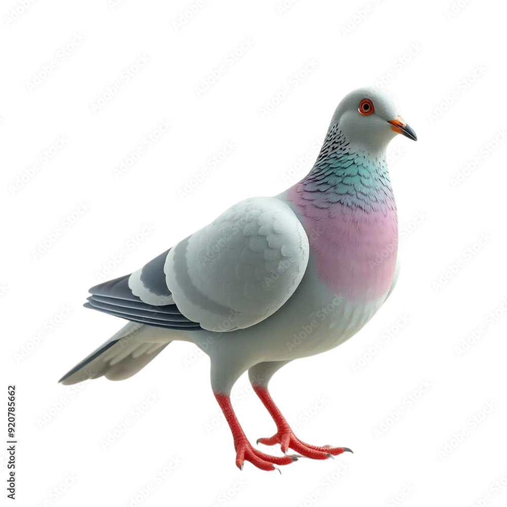 a 3d dove of peace on Isolated transparent background png. generated with AI a 3d dove of peace on Isolated transparent background png. generated with AI