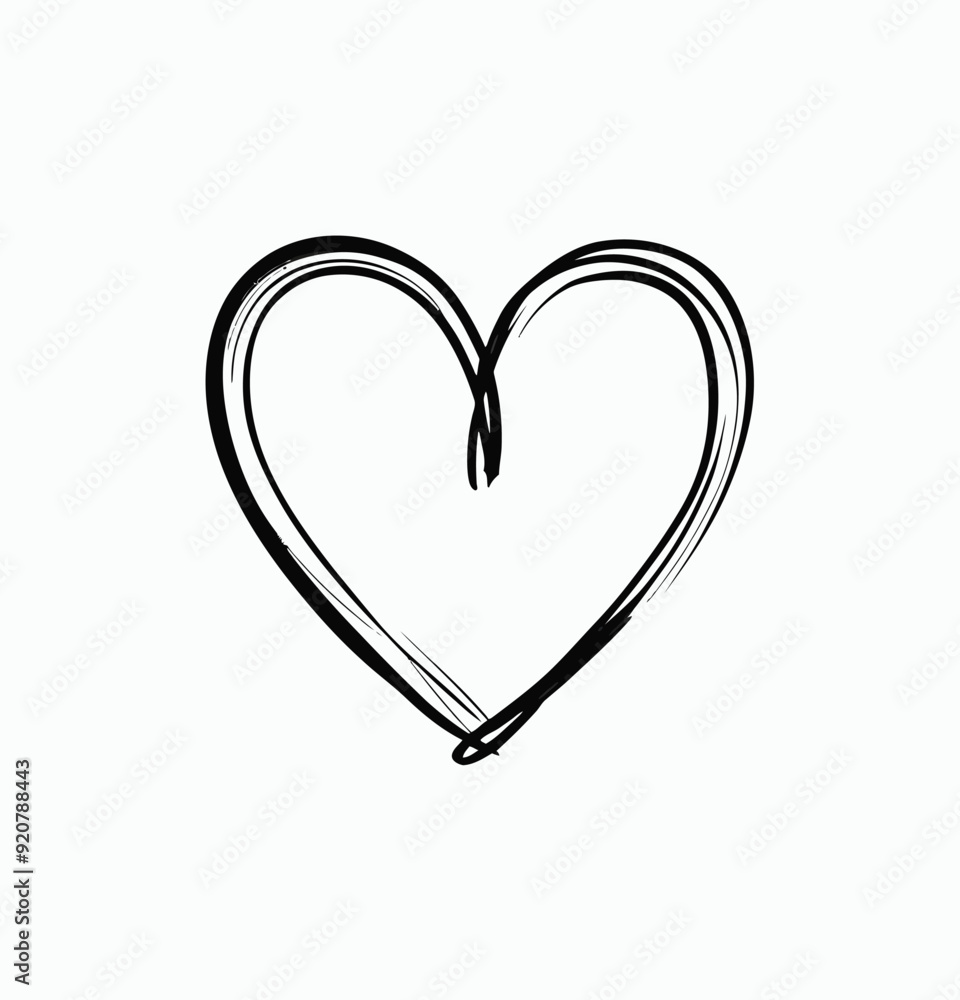 Simple hand drawn outline drawing illustration Simple hand drawn outline drawing illustration