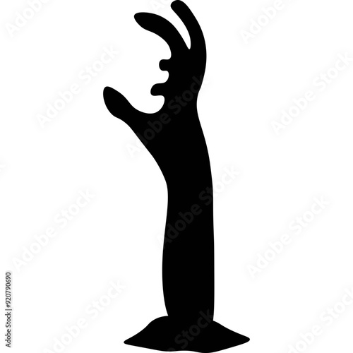 Zombie Hand Silhouette