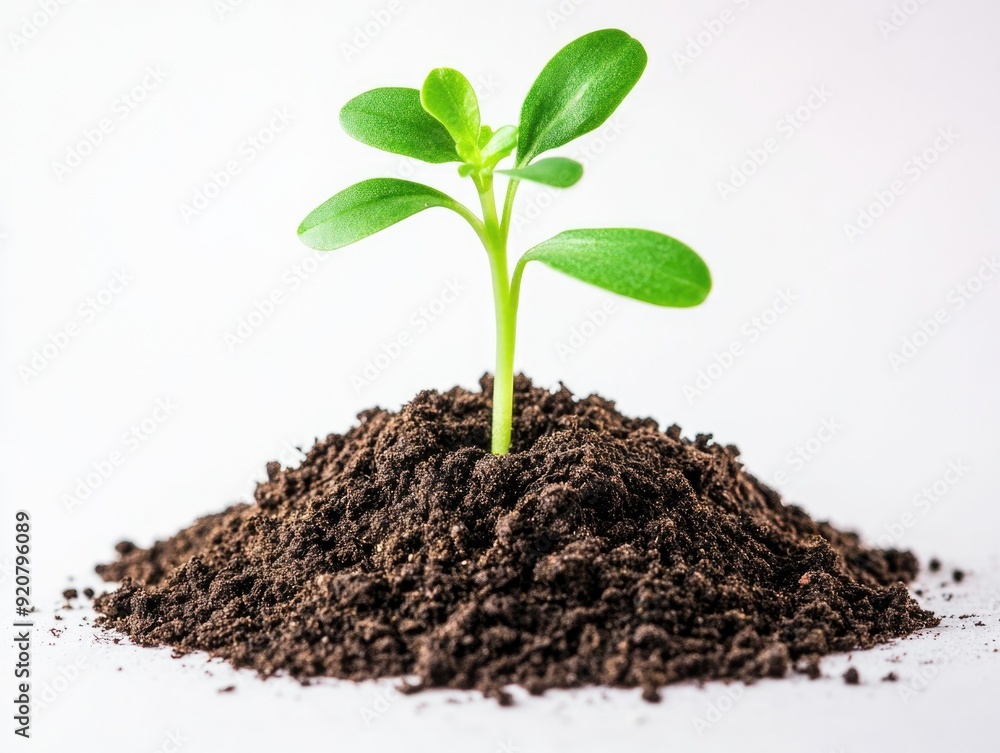 Close-up image of a seedling sprouting from soil, symbolizing growth and potential. Close-up image of a seedling sprouting from soil, symbolizing growth and potential.