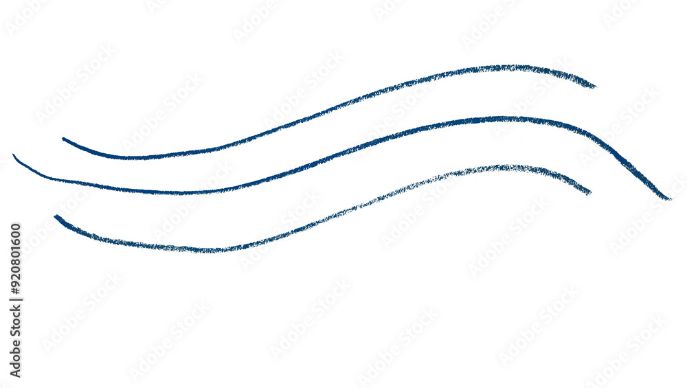 Blue pencil lines on transparent background. Blue pencil lines on transparent background.