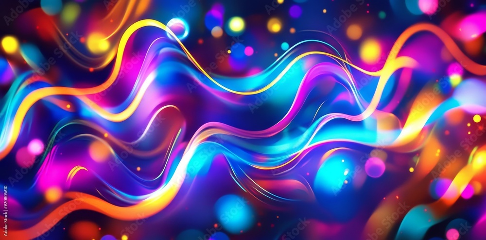 A pink blue glowing neon line background with bokeh lights represents data transfer. Stocke wallpaper digital, pink blue. A pink blue glowing neon line background with bokeh lights represents data transfer. Stocke wallpaper digital, pink blue.