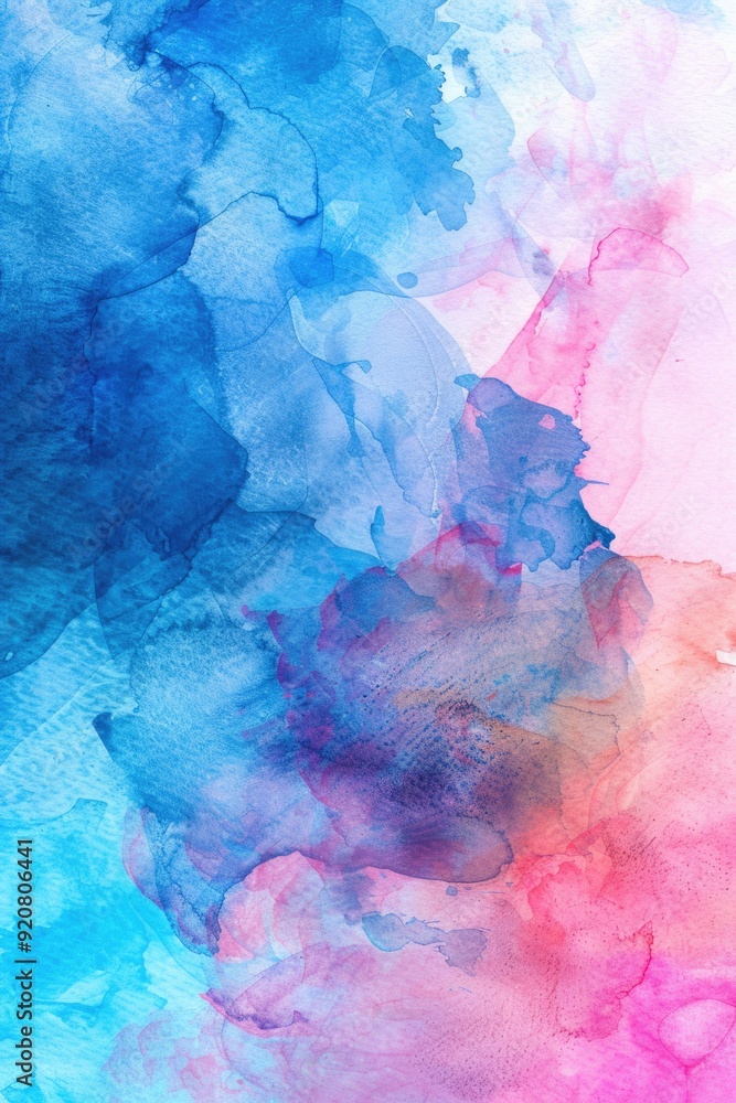 Obraz premium Elegant Watercolor Texture Background for Wedding and Business Cards