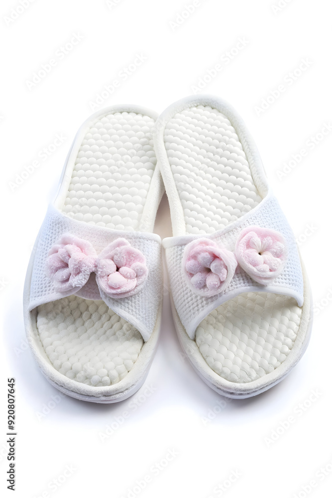 kid s white slippers for girls