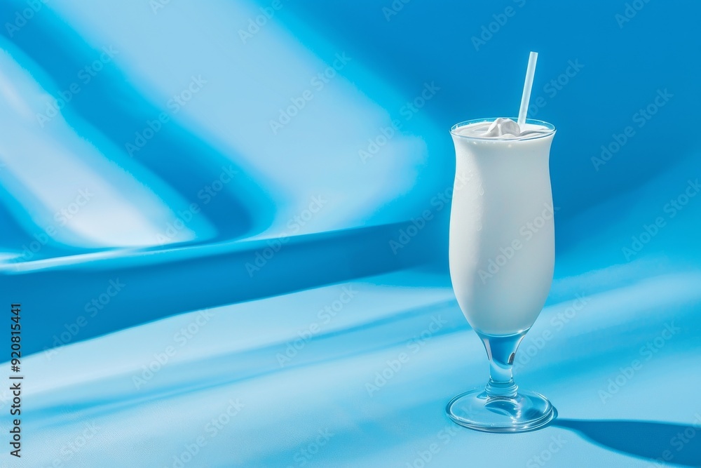 Non-alcoholic 'Blue Ocean' cocktail with passion fruit, grapefruit and curacao. Beautiful simple AI generated image in 4K, unique. Non-alcoholic 'Blue Ocean' cocktail with passion fruit, grapefruit and curacao. Beautiful simple AI generated image in 4K, unique.