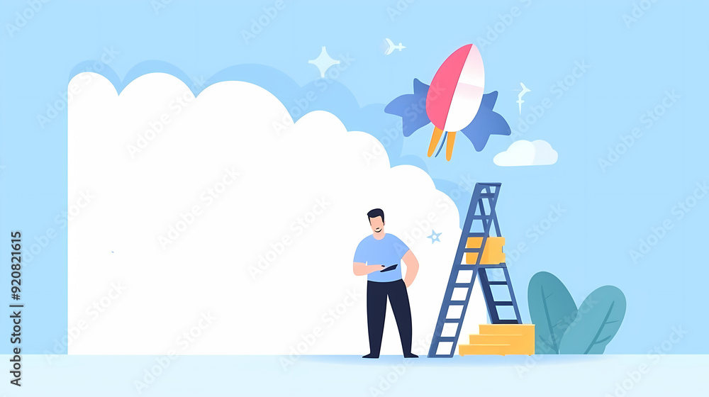 starting a new business project startup innovation vector image,Leave space for entering text. starting a new business project startup innovation vector image,Leave space for entering text.
