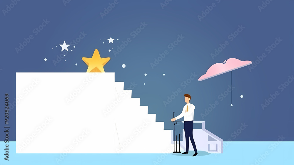 Fototapeta premium starting a new business project startup innovation vector image,Leave space for entering text.