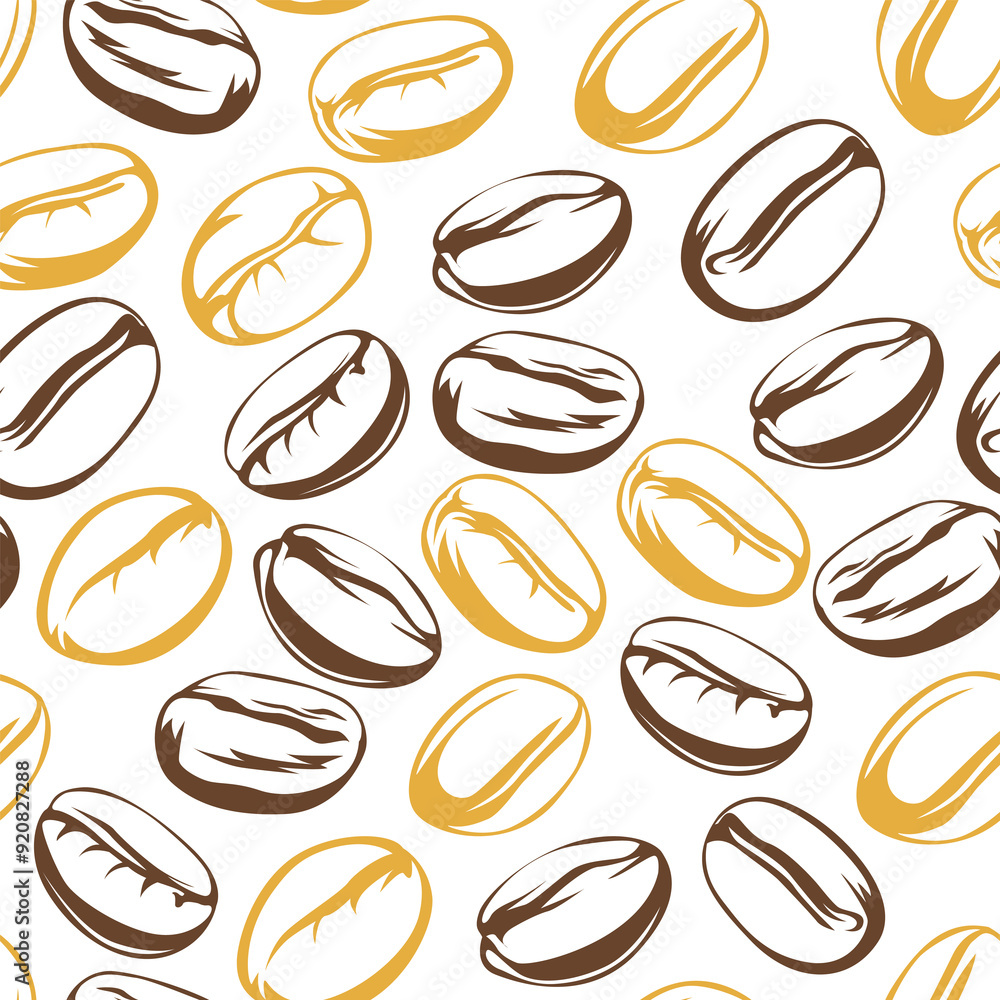 Coffee beans pattern background. coffee beans background. Coffee beans wallpaper. Coffee Beans Illustration for packaging. Coffee beans pattern background. coffee beans background. Coffee beans wallpaper. Coffee Beans Illustration for packaging.