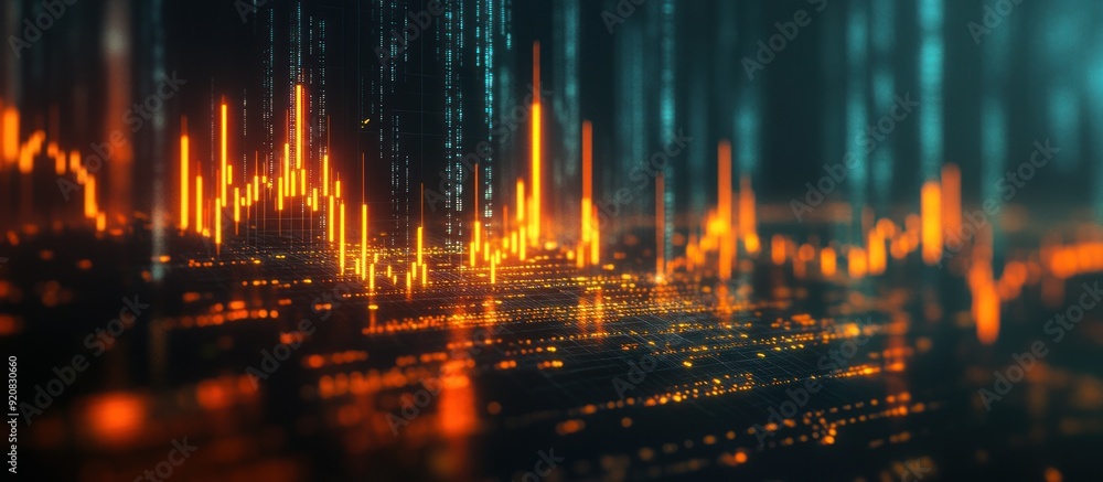 Abstract Digital Data Visualization Abstract Digital Data Visualization