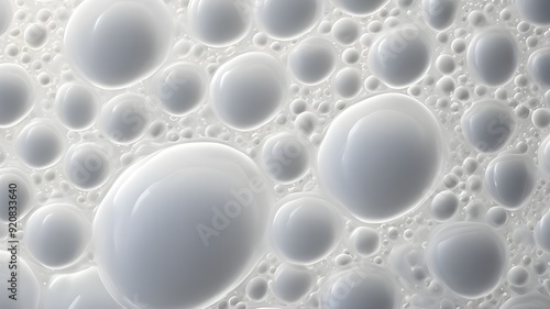 Wallpaper Mural bulle abstraite blanche Torontodigital.ca