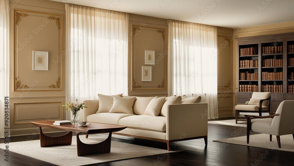 Fototapeta premium modern living room