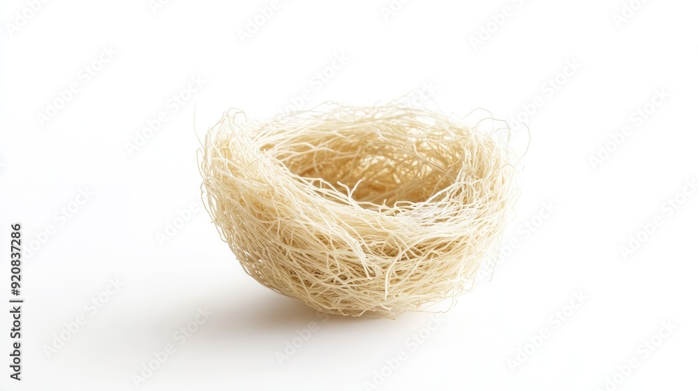 Fresh swallow's nest, a rare and valuable delicacy, presented on a simple white background, highlighting its health benefits and culinary significance. Fresh swallow's nest, a rare and valuable delicacy, presented on a simple white background, highlighting its health benefits and culinary significance.