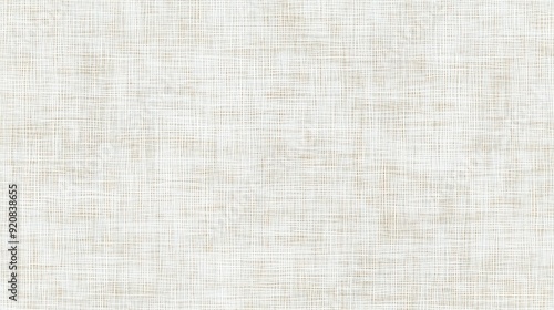 Light Beige Linen Fabric With Subtle Threads and Boho Pattern Suitable for Home Decor or Fashion Applications