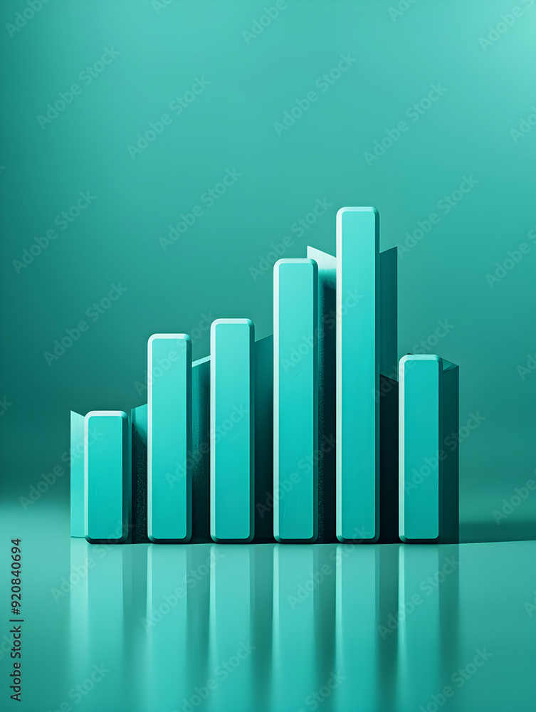 Photo Realistic Bar Graph with DMA Text Logo for T Shirt Branding Analytical Data Management Concept in Stock Photo Photo Realistic Bar Graph with DMA Text Logo for T Shirt Branding Analytical Data Management Concept in Stock Photo