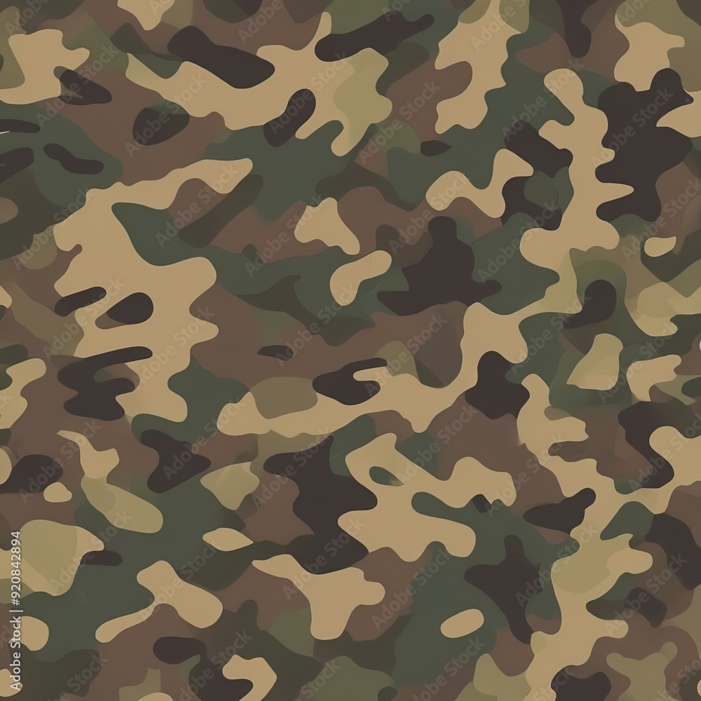 high-contrast army camouflage pattern featuring a mix of muted green, brown, and beige hues, with irregular shapes and jagged edges high-contrast army camouflage pattern featuring a mix of muted green, brown, and beige hues, with irregular shapes and jagged edges