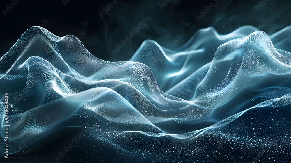 Photo Realistic Data Wave with DMA Text Logo Concept for Dynamic T shirt Designs in Photo Stock Photo Realistic Data Wave with DMA Text Logo Concept for Dynamic T shirt Designs in Photo Stock