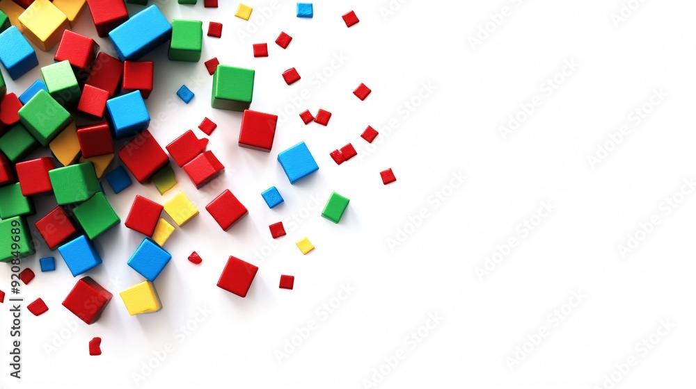 Background from a multi colored childrens design Background from a multi colored childrens design