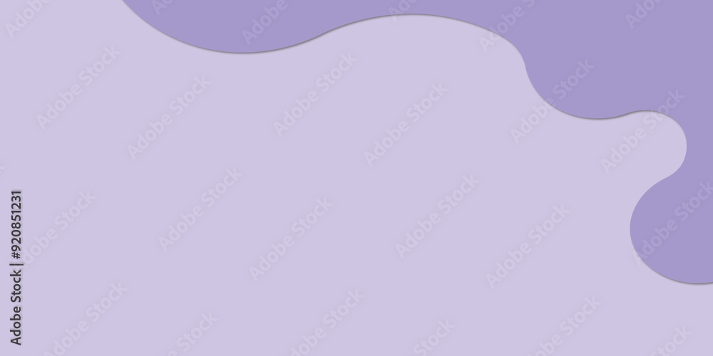 Fototapeta premium Abstract modern wavy white background smooth color decorative shape design.